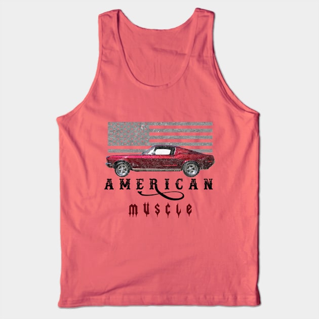 american muscle car Tank Top by the cronic 